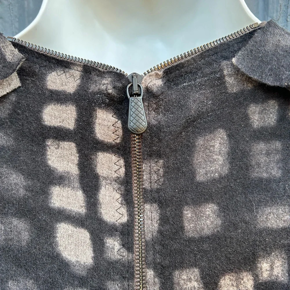 Bottega Veneta Grey & Black Wool Sheath, size 40 - Picture 7 of 16